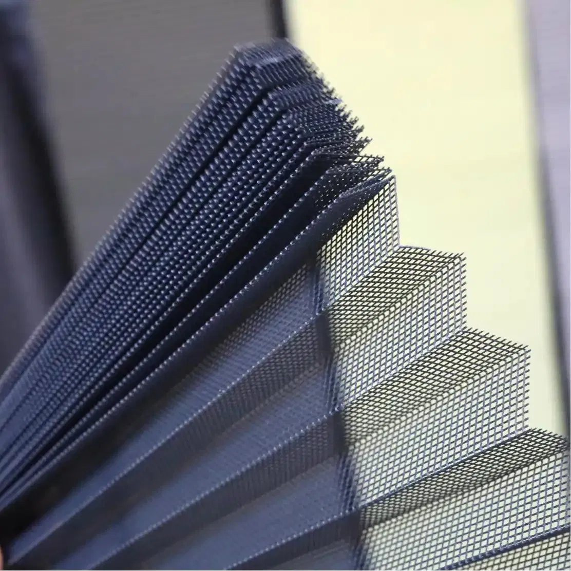 Foldable Insect-Proof Window Screen with Fiberglass Weave for Indoor