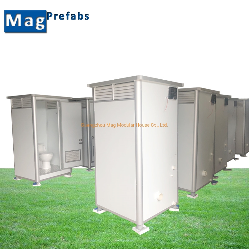 Factory Price Single Ready Made Site Temporary Resued Public Mobile Bathroom Sanitary Portable Toilet