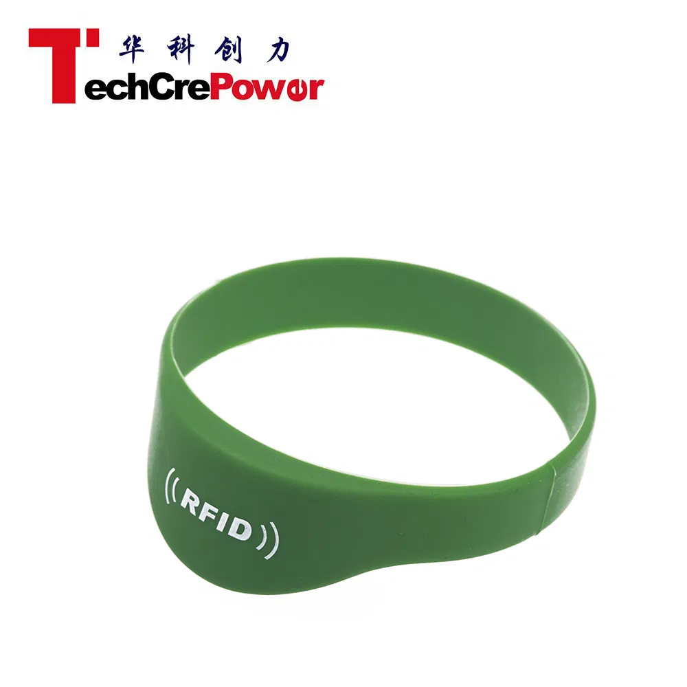 Водонепроницаемый силиконовый браслет с RFID для печати