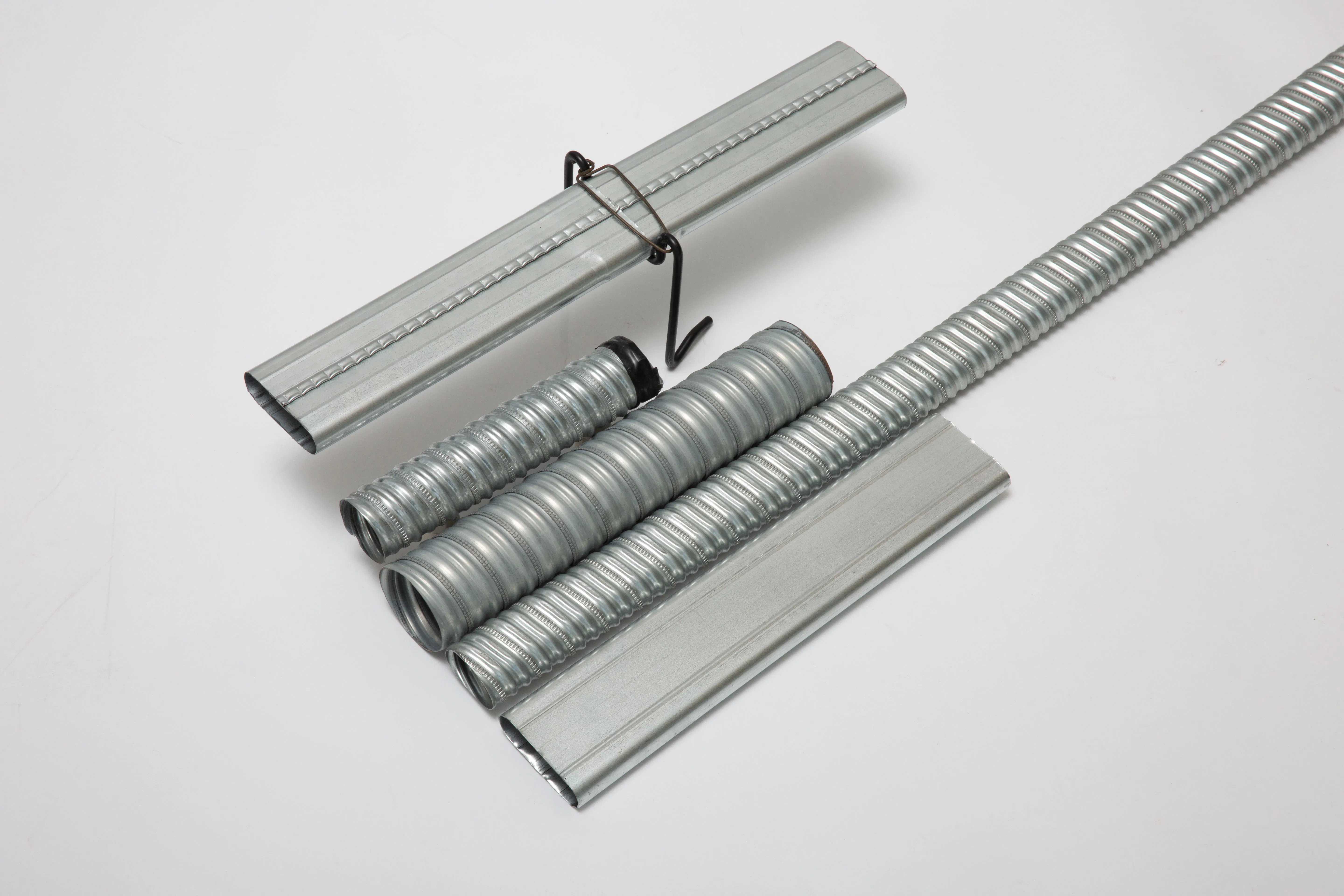90mm 70mm Pre-Stressed Duct Pipe Post Tension Flat Oval Ducting for Superior Load-Bearing Performance