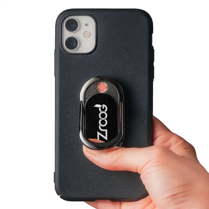 Newest USB Cigarette Lighter Magnetic Phone Holder Stand Ring Clip for Phone