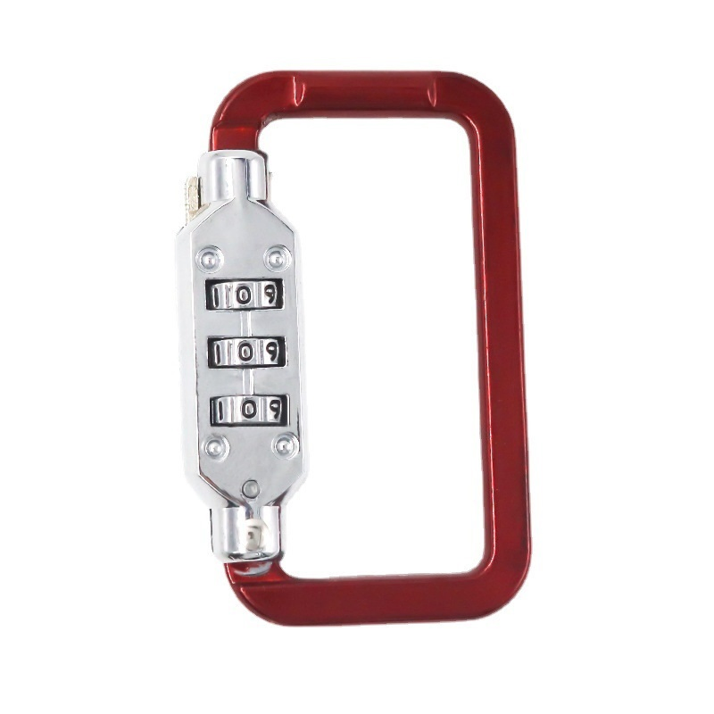 Safety Cheap Password 3 Digital Padlock Luggage Zipper Suitcase Code Combination Lock