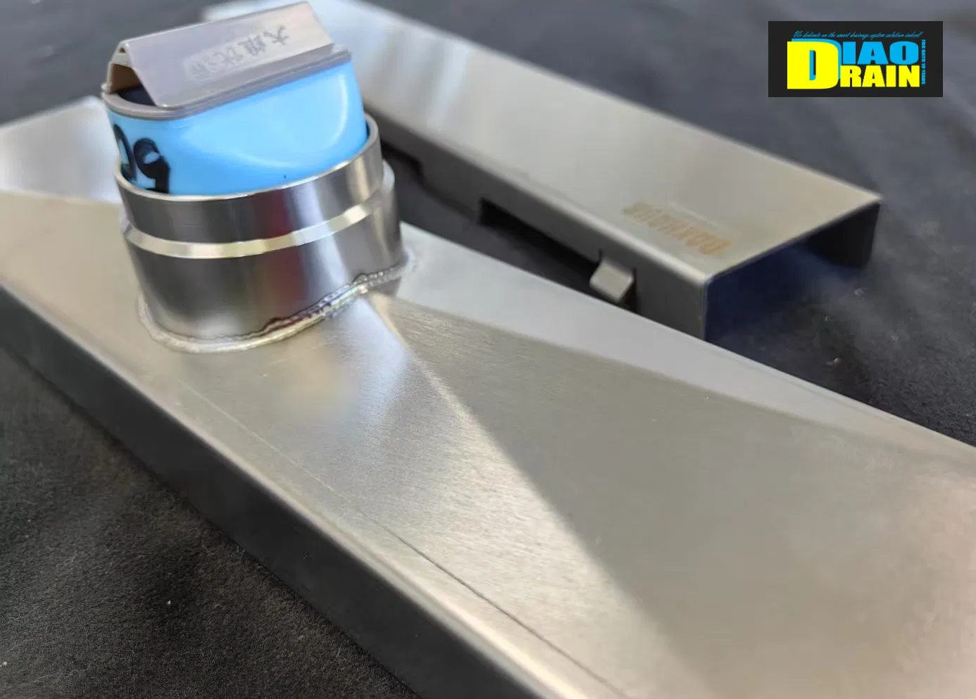 Premium Stainless Steel Linear Shower Drain with Sloped Channel Odor Free Big Flow