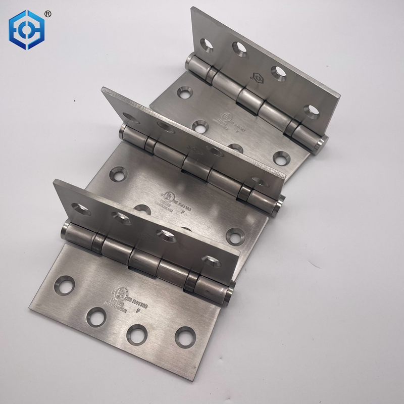 UL Listed Ss Grade 304 Fire Rated Bearing Handed Right or Left Internal Wood Door Hinge