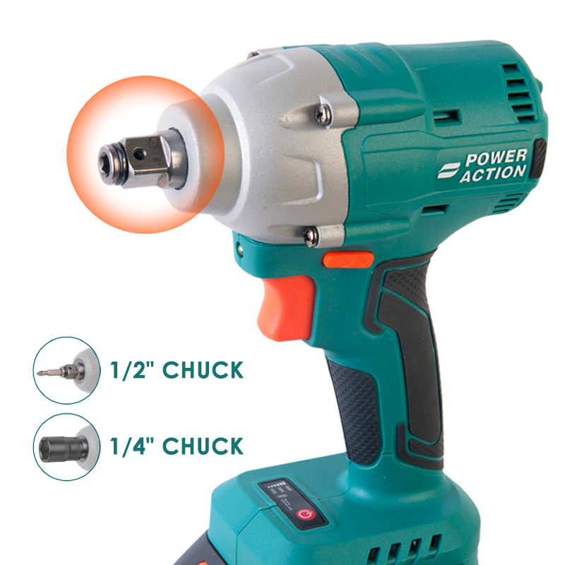 Беспроводной гайковерт Power Action 20V, 280 Нм