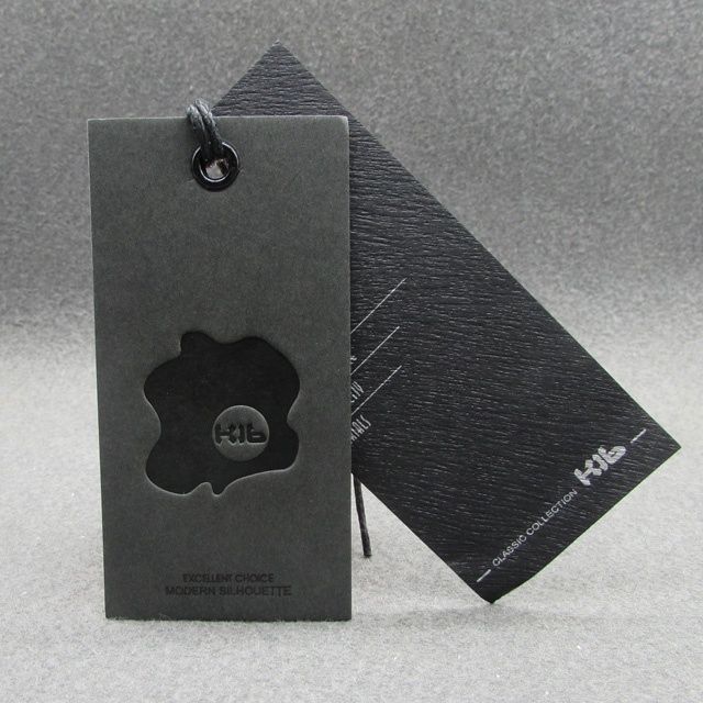 Бирки для одежды с логотипом подвесные