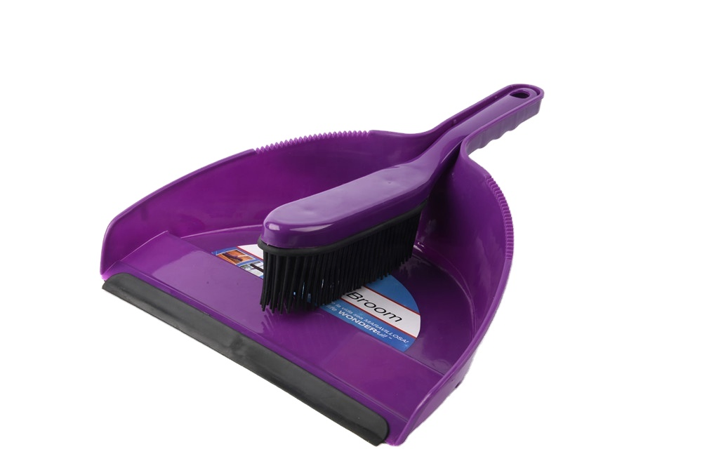 Hair Removal Products Household Cleaning Multipurpose Brush/Scrubber and Dustpan Set