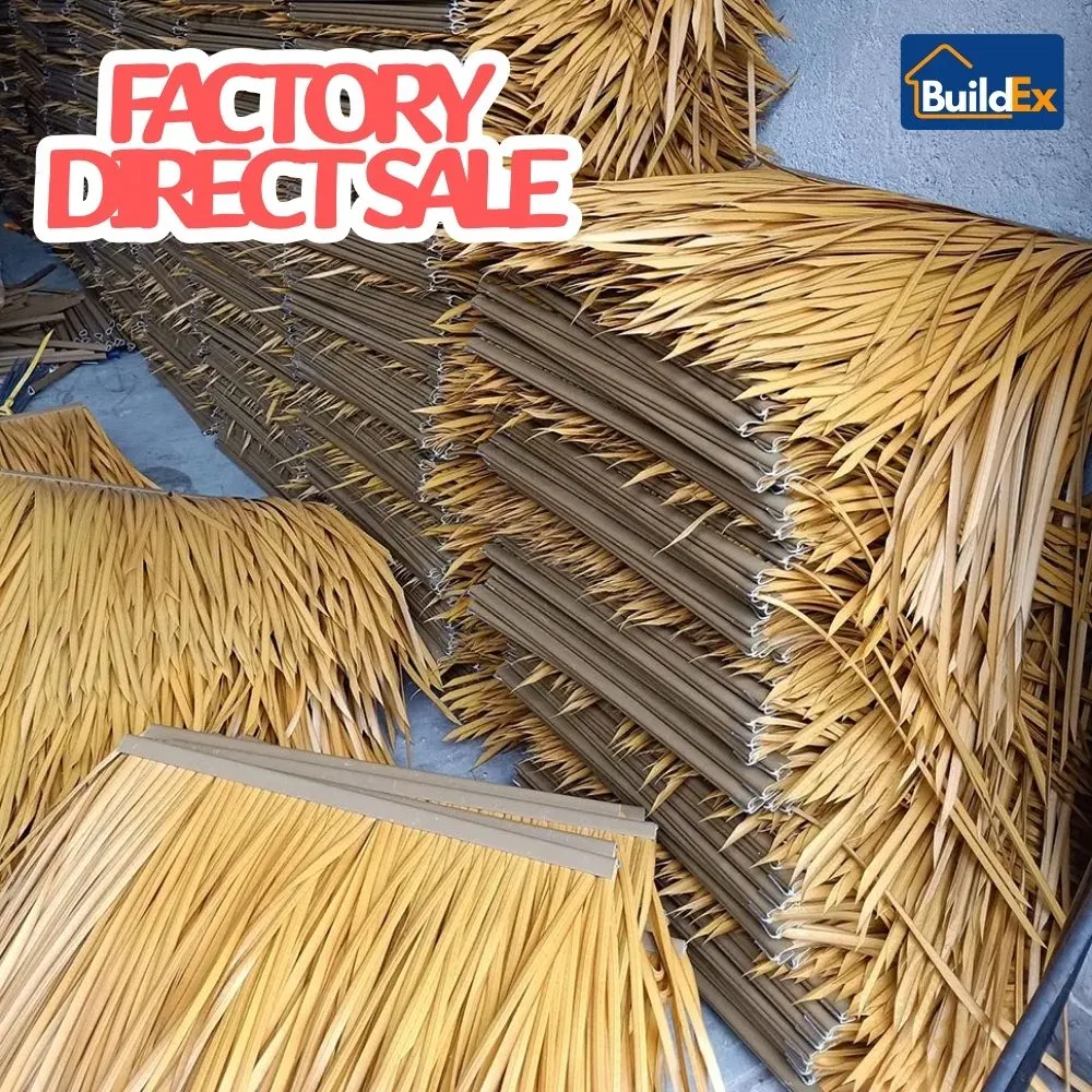 Elegant Bungalow Thatch Tile Solution for Sustainable Resort Roofing Needs