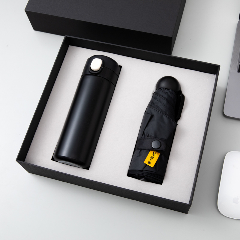 Luxury Genuine/Vegan Leather Notebook Business Gift Set