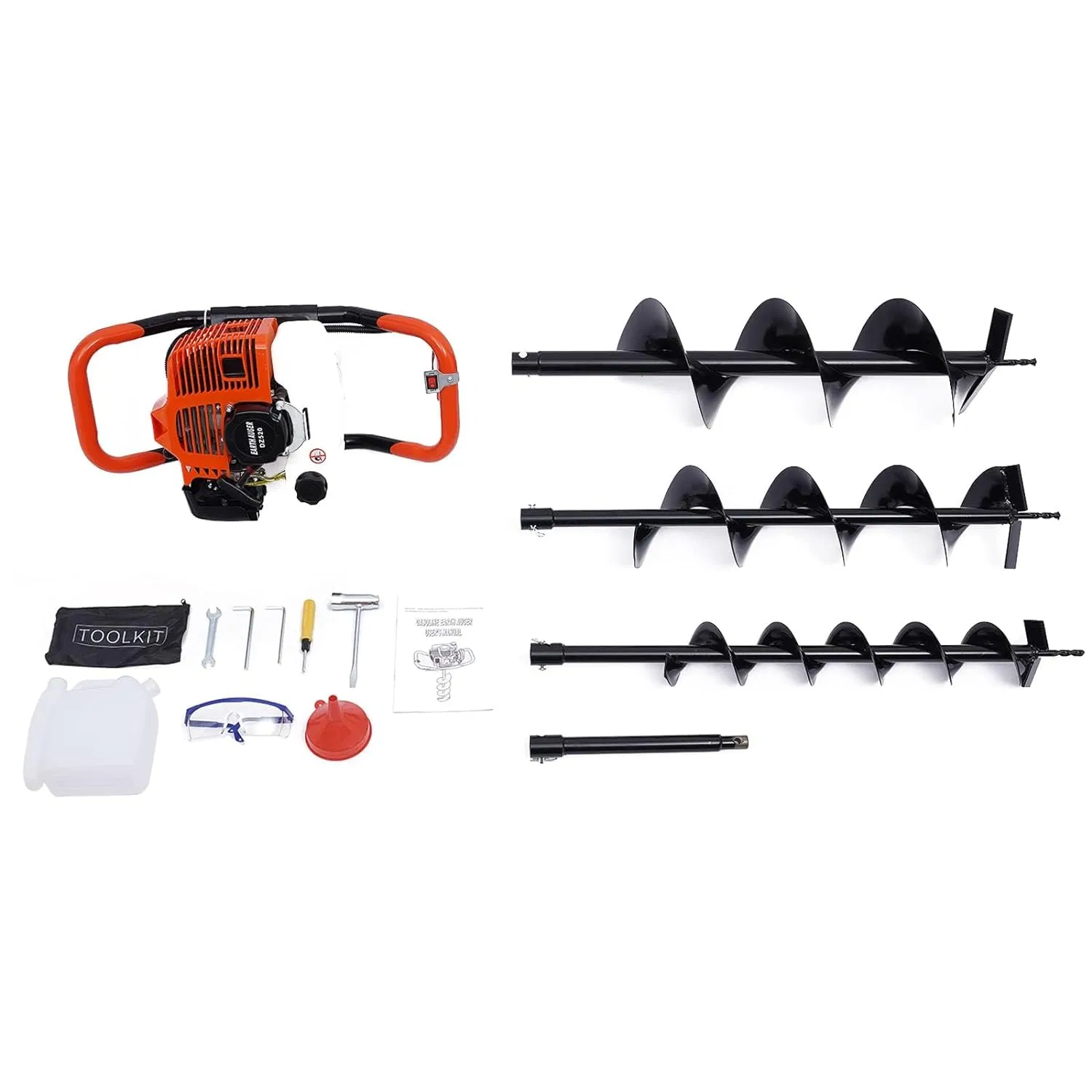 Agriculture Tool Ground Hole Drill Tree Planting Soil Digger 62cc Earth Auger (GD600A)