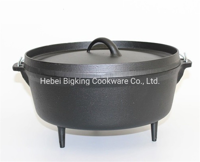 Three Legged Cast Iron Dutch Oven Hungary Pot