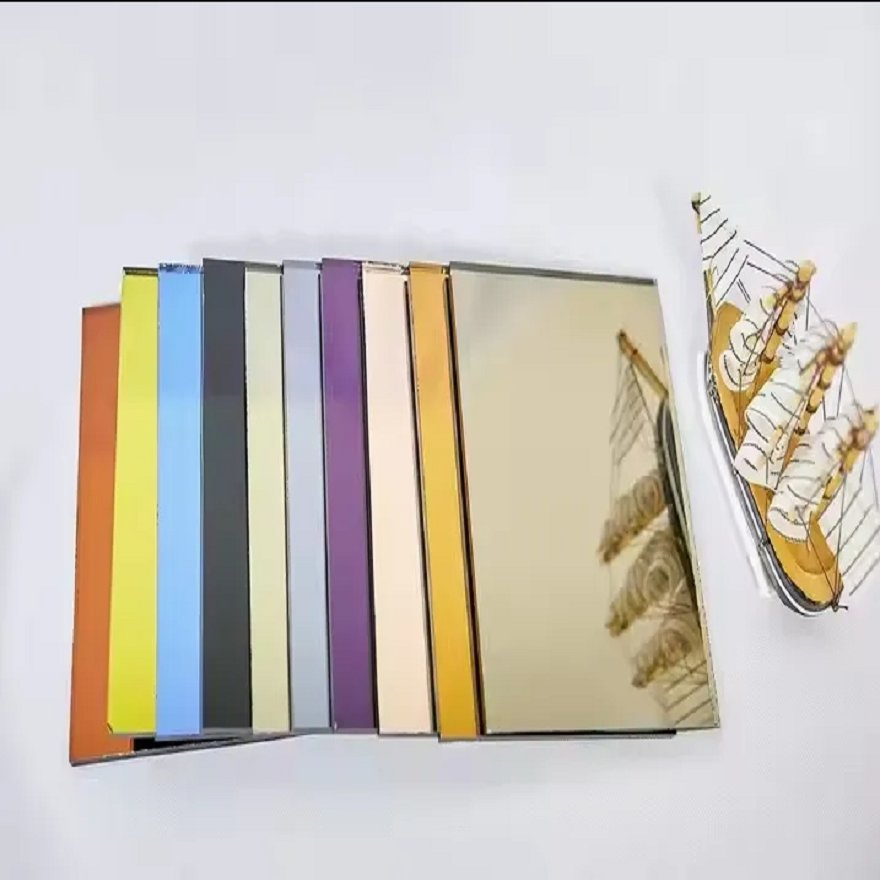 Premium 4mm 5mm 6mm Golden Silver Mirror Aluminum Sheets
