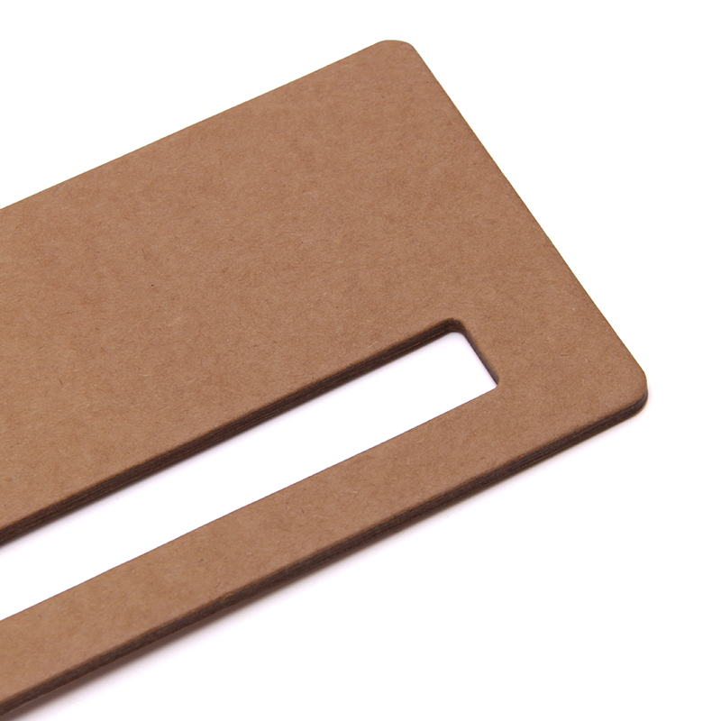 Kraft Paper Cardboard Hangers for Fashion Apparel Display with Custom Size and Logo Printing