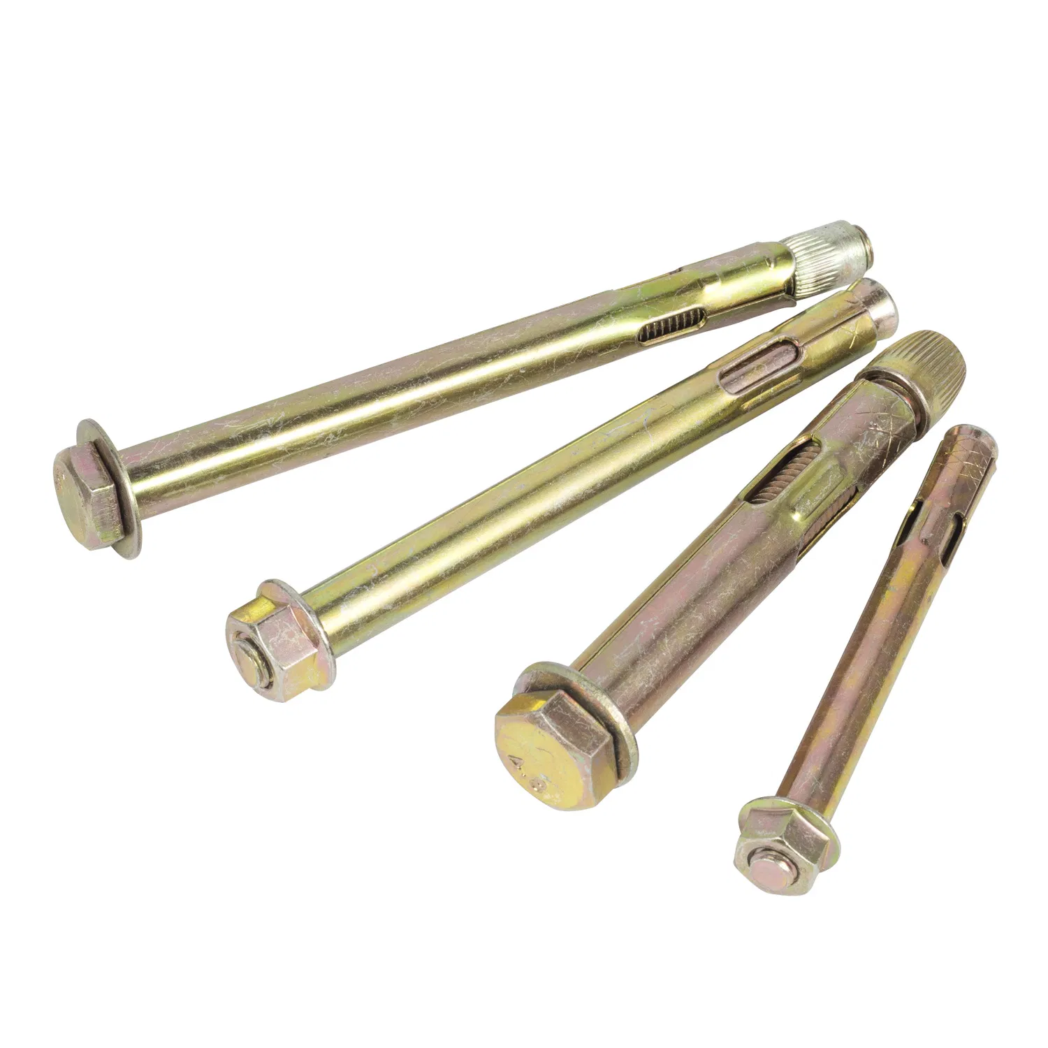 Carbon Steel Stainless Steel Zinc Plated Fix Bolts Wedge Anchor Expansion Bolts Drop in Anchor Bolt
