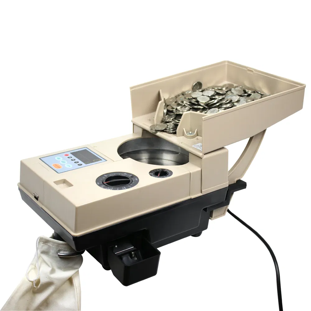 High Speed Multi-Cash Currency Coin Sorting Counter Machine Industrial Us Dollar Coin Counter