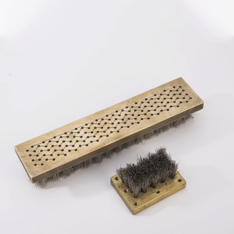 Multipurpose Polishing and Cleaning Steel Wire Plate Brush for Rust Paint Welding