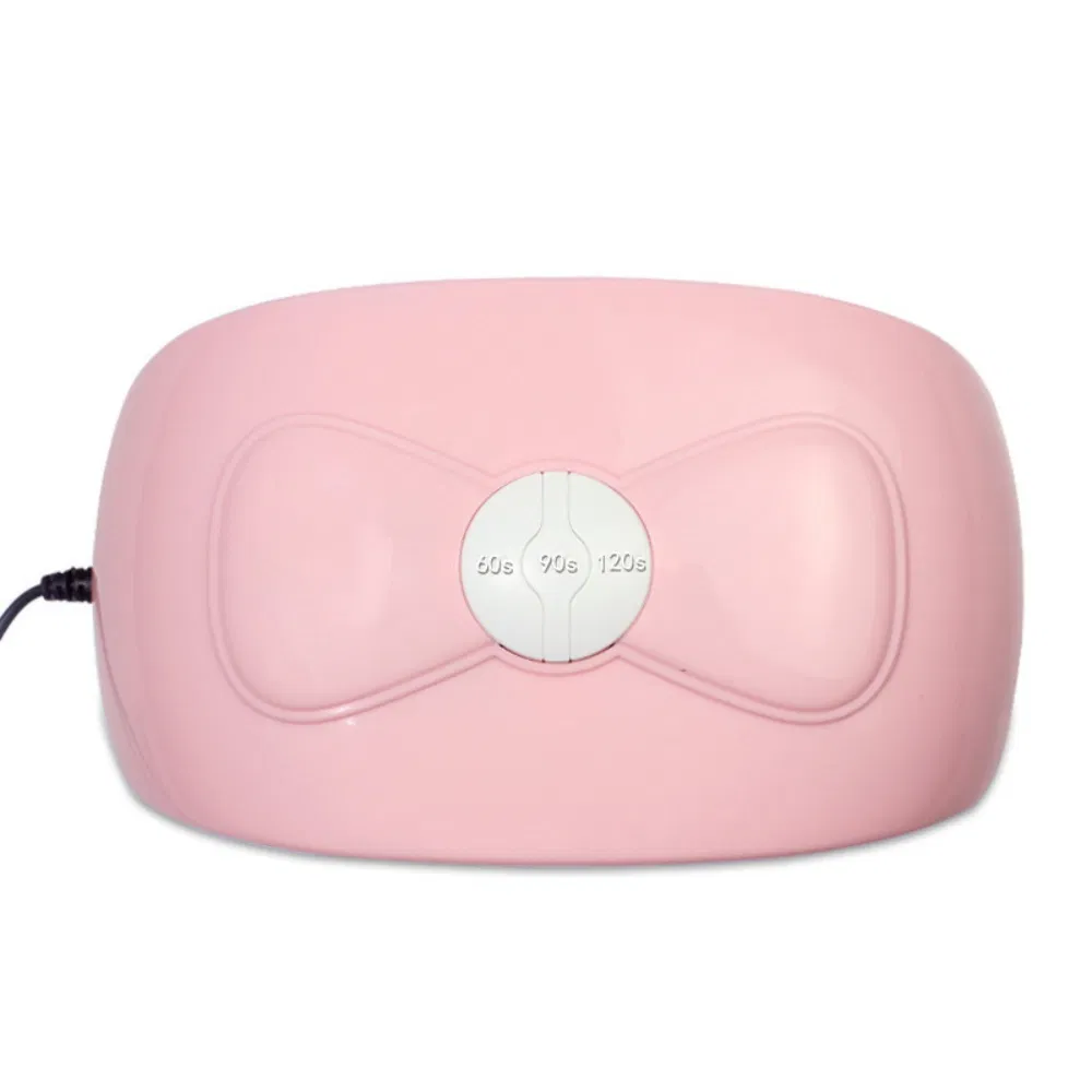 Hot Sale 54W Three-Speed Timing Smart Sensing Pink Bow Nail Lamp