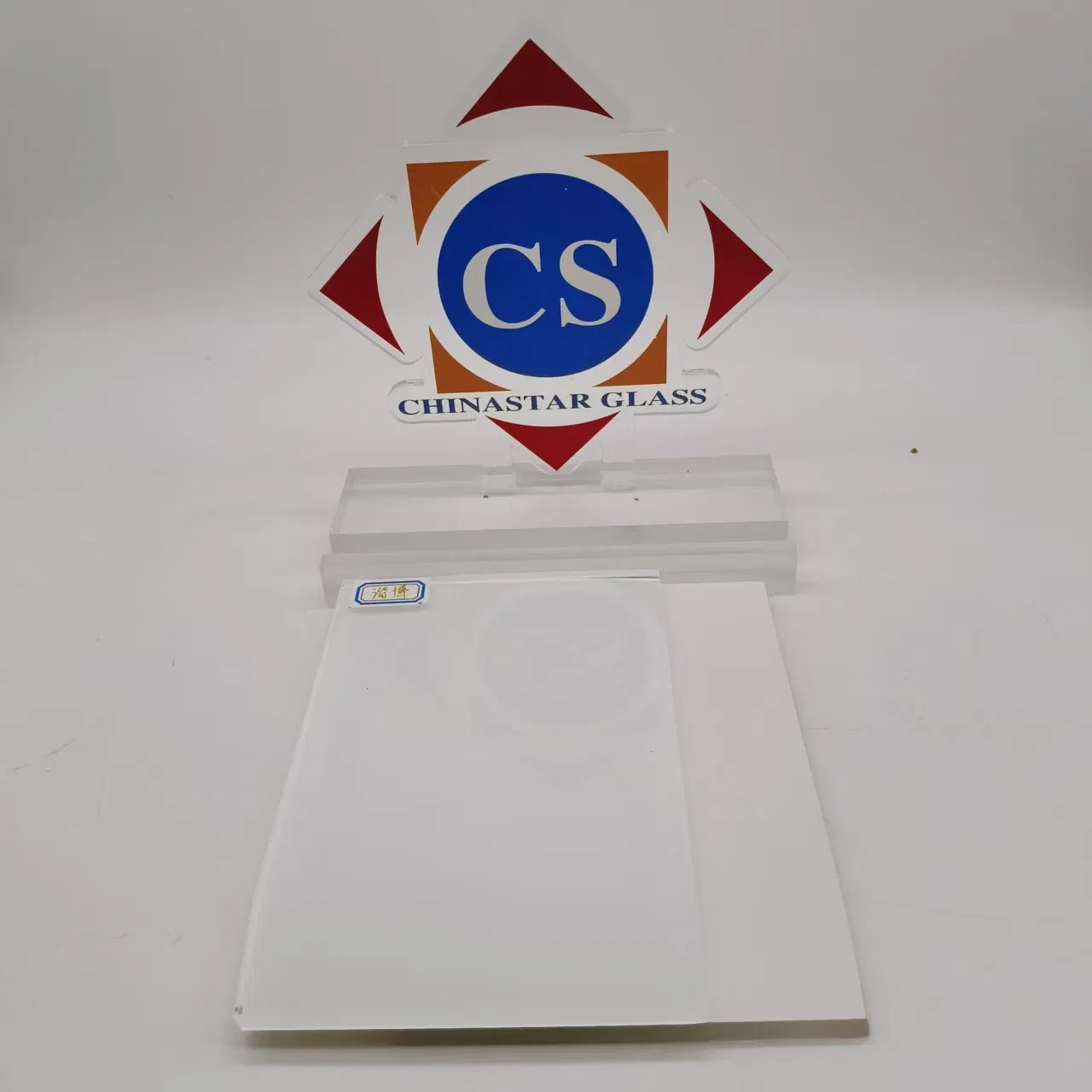 4mm Ultra Clear Decoration White Painted/Lacquered Glass