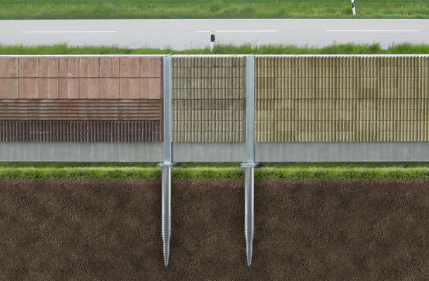 Винтовой анкер для деревянных столбов