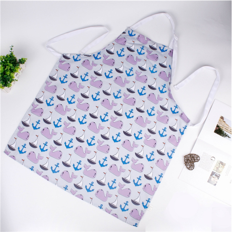 Guangzhou Manufacturer Cotton Blank Apron Dress Work Apron Customized Logo Printing Embroidery Cheap Price