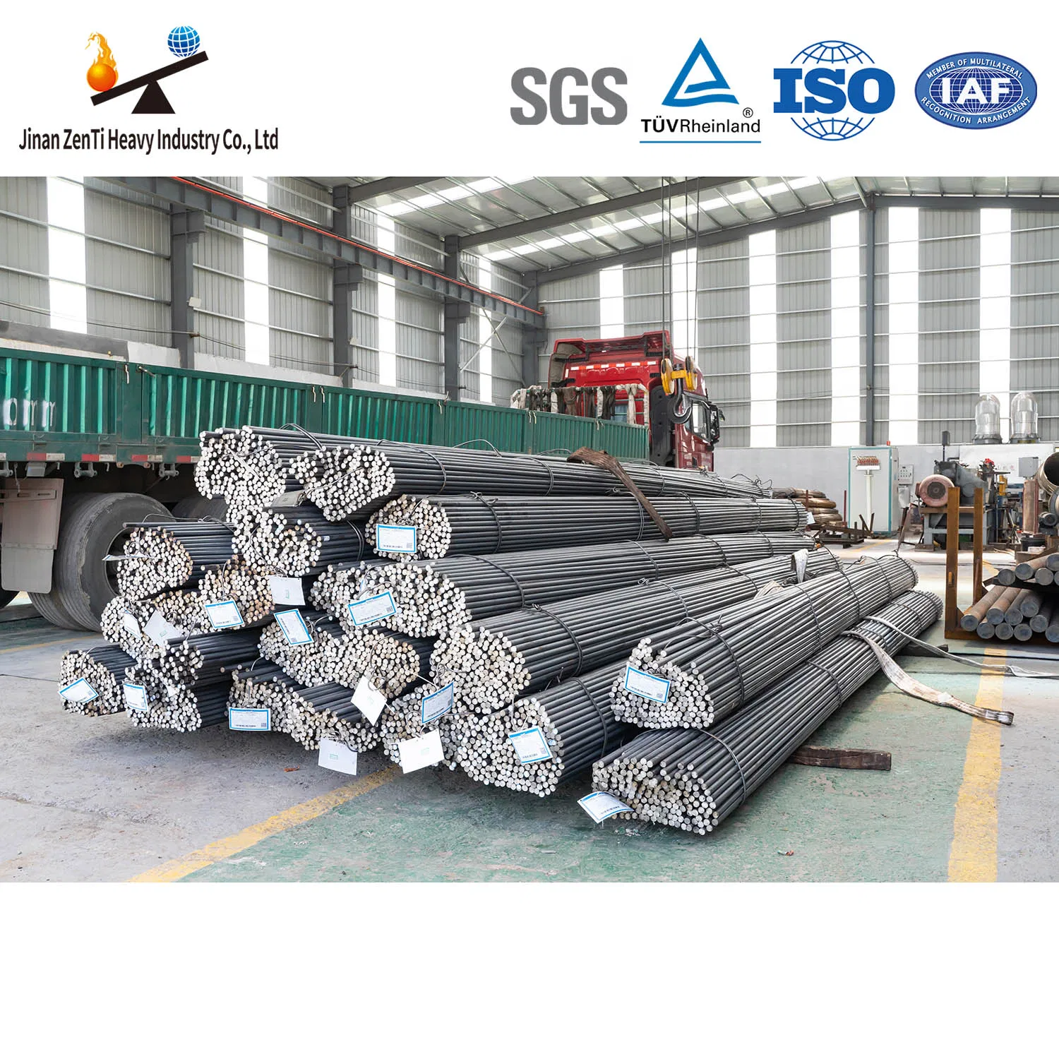 Grinding Steel Rod Bar for Cement Concrete Chemical Metallurgical Industry Power Station Mining Wear Resistant Cheap