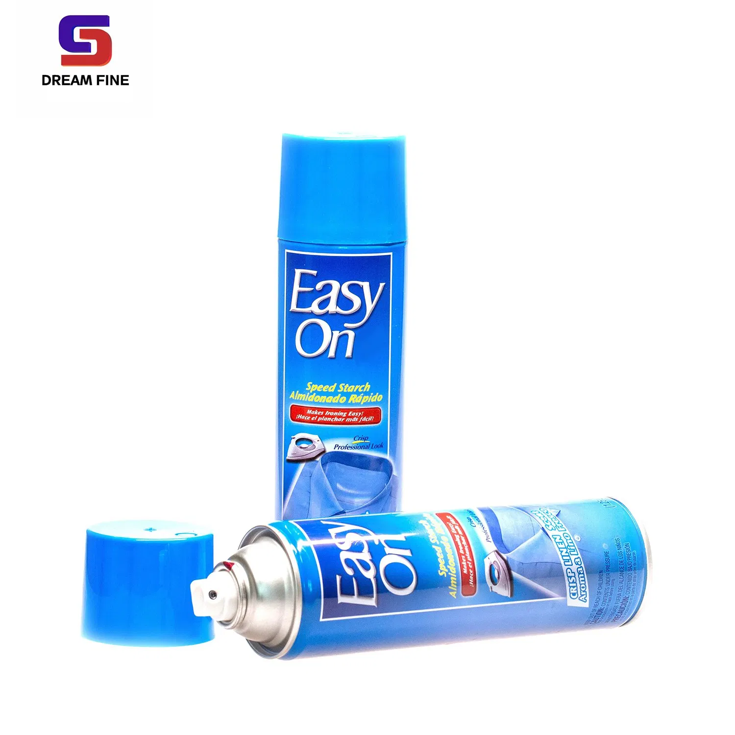 Easy on Double Starch Ironing Linen Crisp Spray Starch Long Lasting Wrinkle Releaser Spray