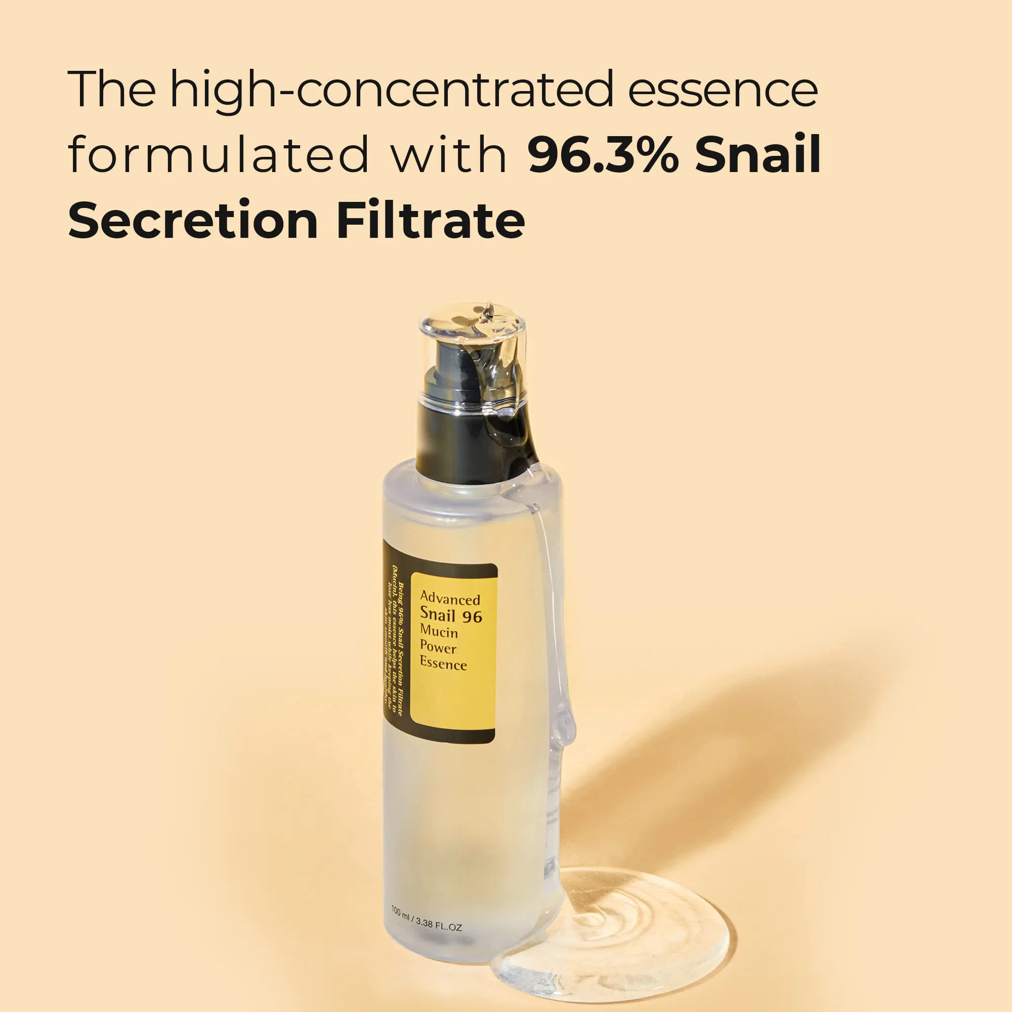 Beauty Cosmetics Skin Care Brighten and Delicate Skin Snail Face Essence