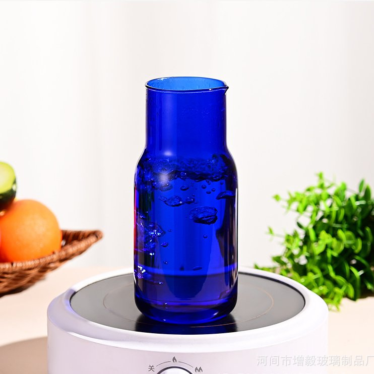 Household Nordic Style Bedside Night Desktop Drinking Glass Carafe and Glass Water Jug