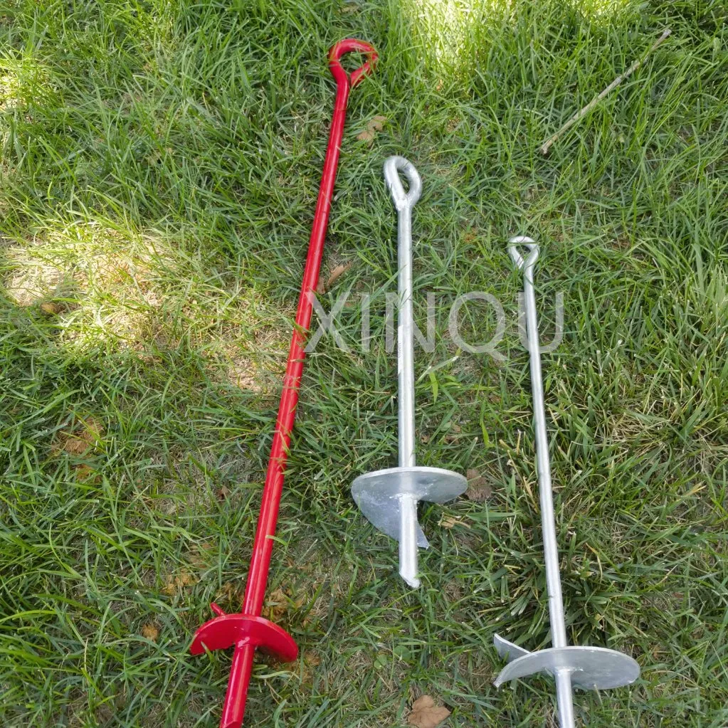 Galvanized Steel Rod Screw Helix Ground Anchor