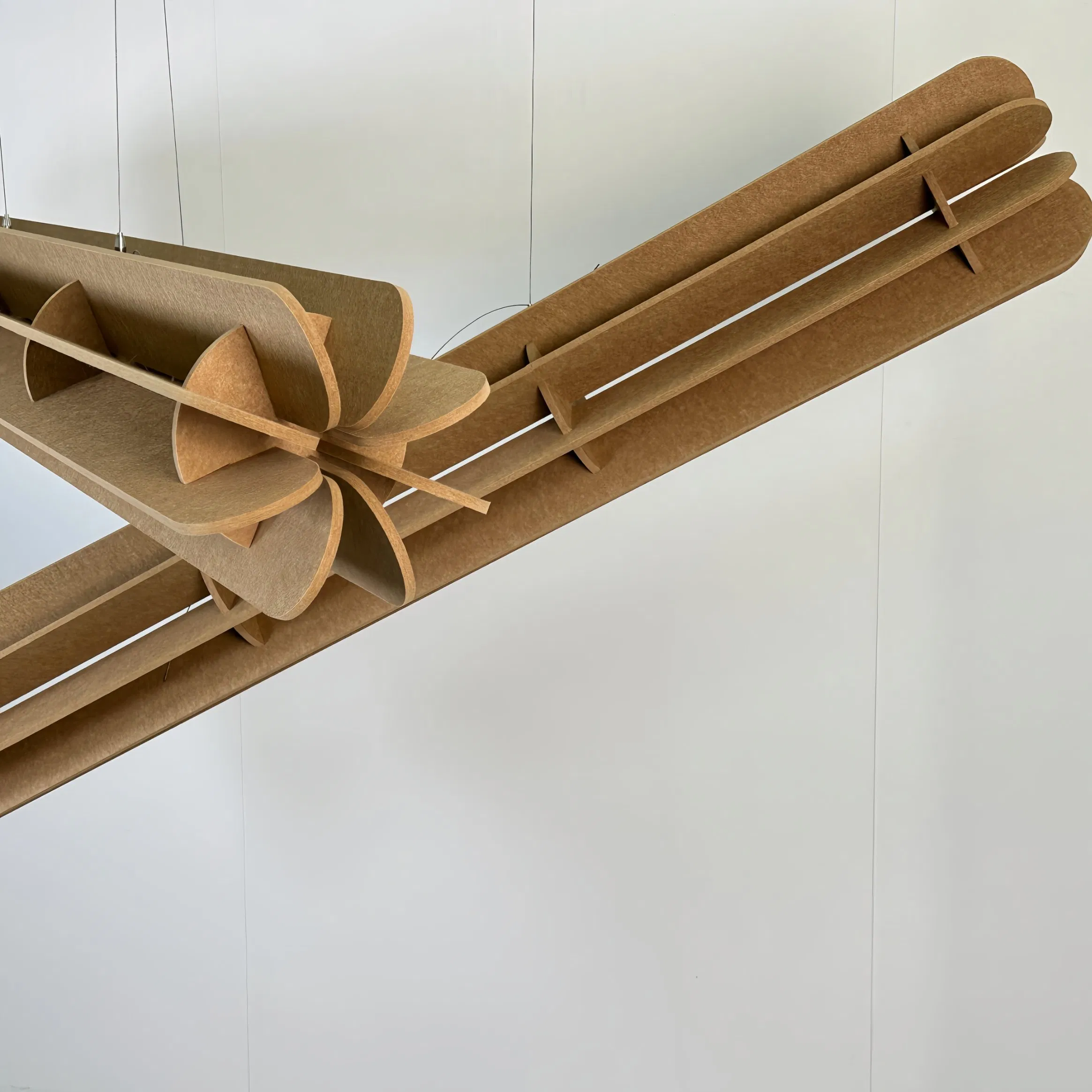 CE Certified Pet Felt Acoustic Ceiling Panels Tiles Soundproofing Material Safety Standard Noise Absorption Eco-Friendly Building Material Export