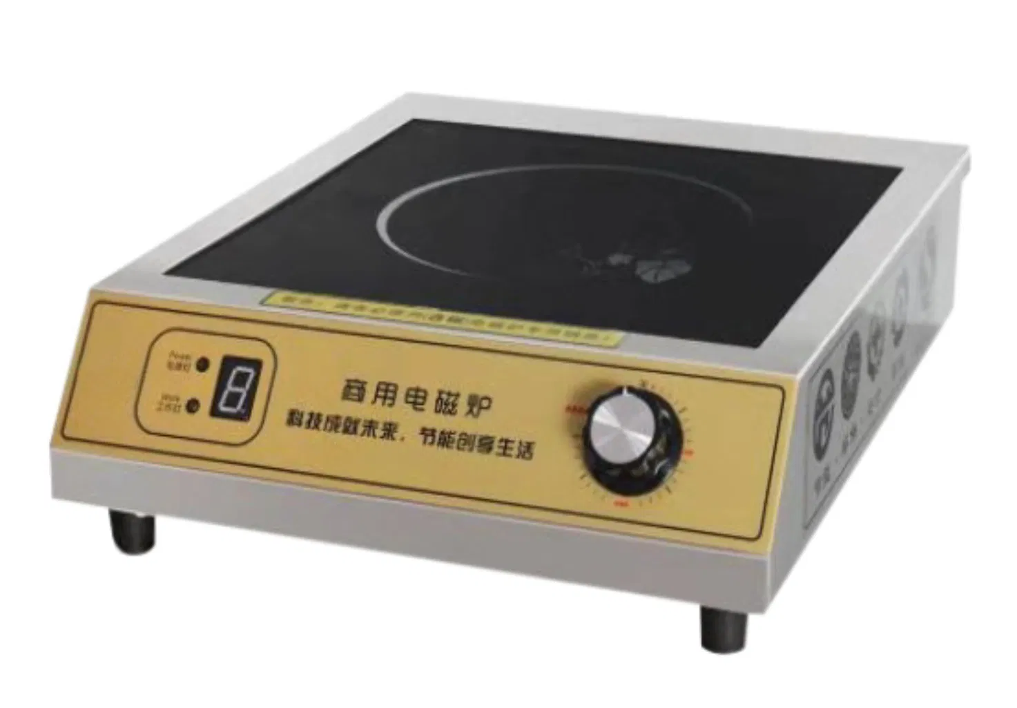 3.5kw 5kw Desktop Induction Cooker Commercial Flat Top Panel Electromagnetic Cooker