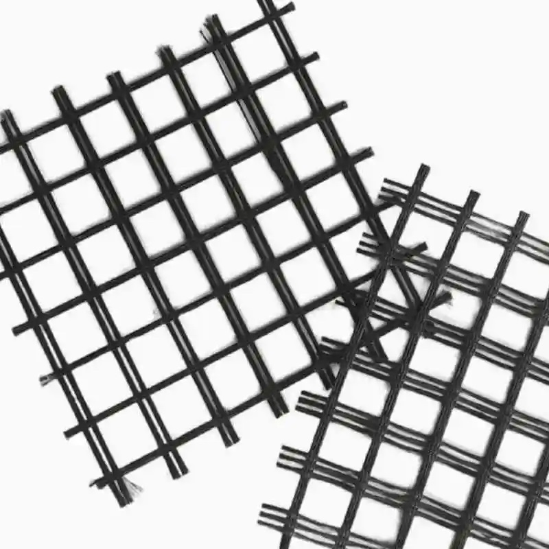 Asphalt Reinforcement Glassgrid Fiberglass Geogrid