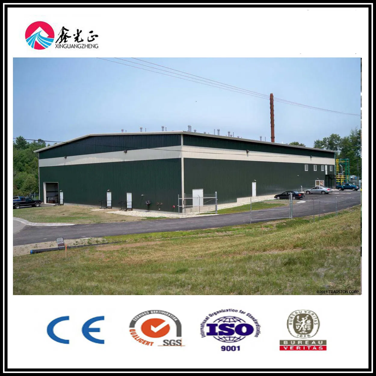 New Sandwich Panel Steel Warehouse/Workshop/Prefabricated Building/Steel Building/Garage /Shed