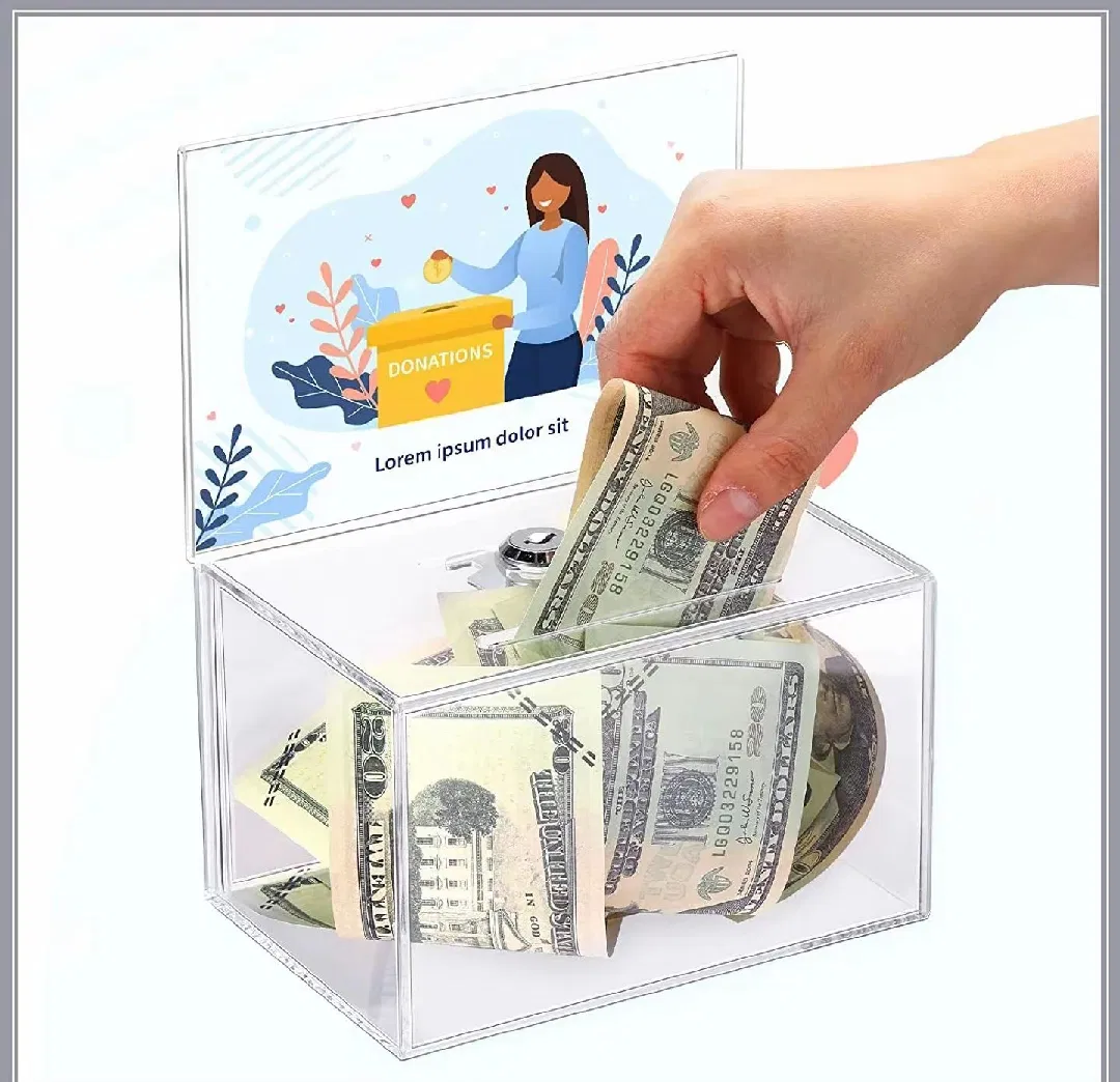 Custom Acrylic Product: Lottery Ball Box for Raffle Draws