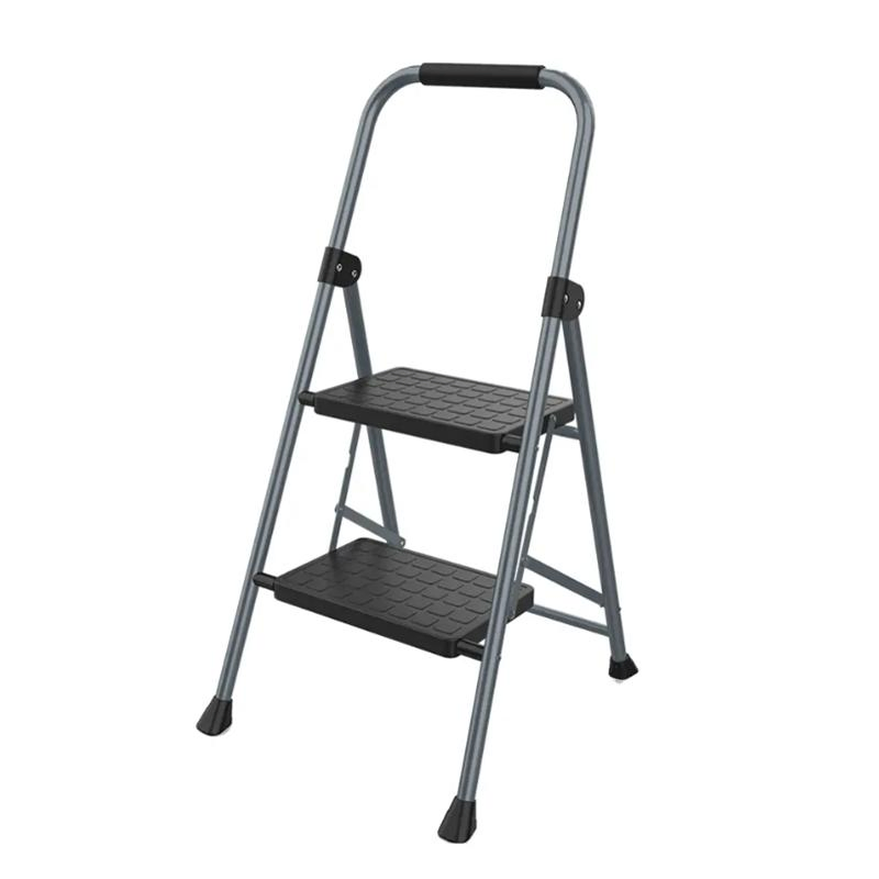 3 Step Aluminum Telescopic Step Household Ladder with En131