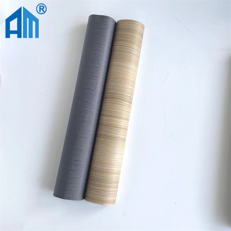 Shanghai Factory PVC Membrane Films Interior Door Decoration Film