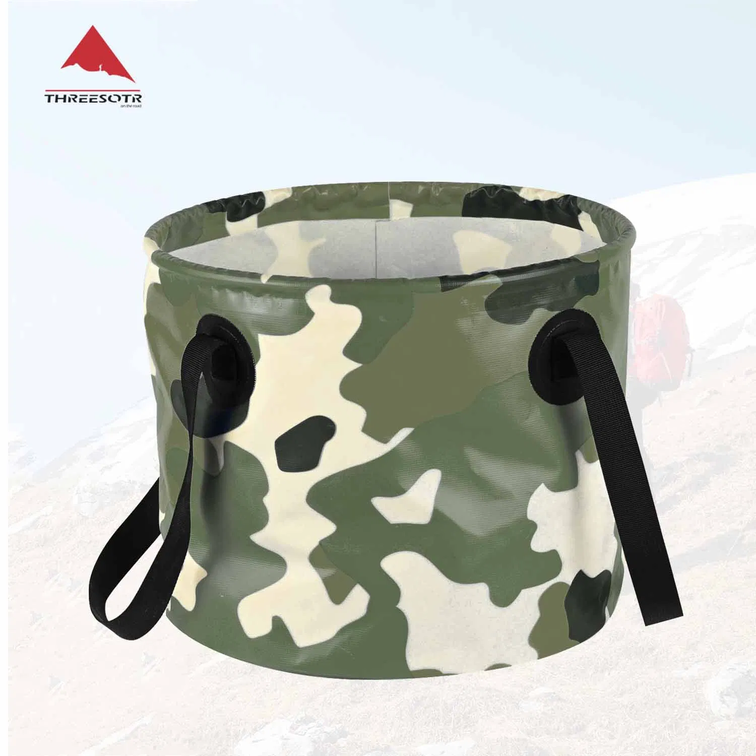 Compact Portable Folding Water Bucket for Outdoor Adventures