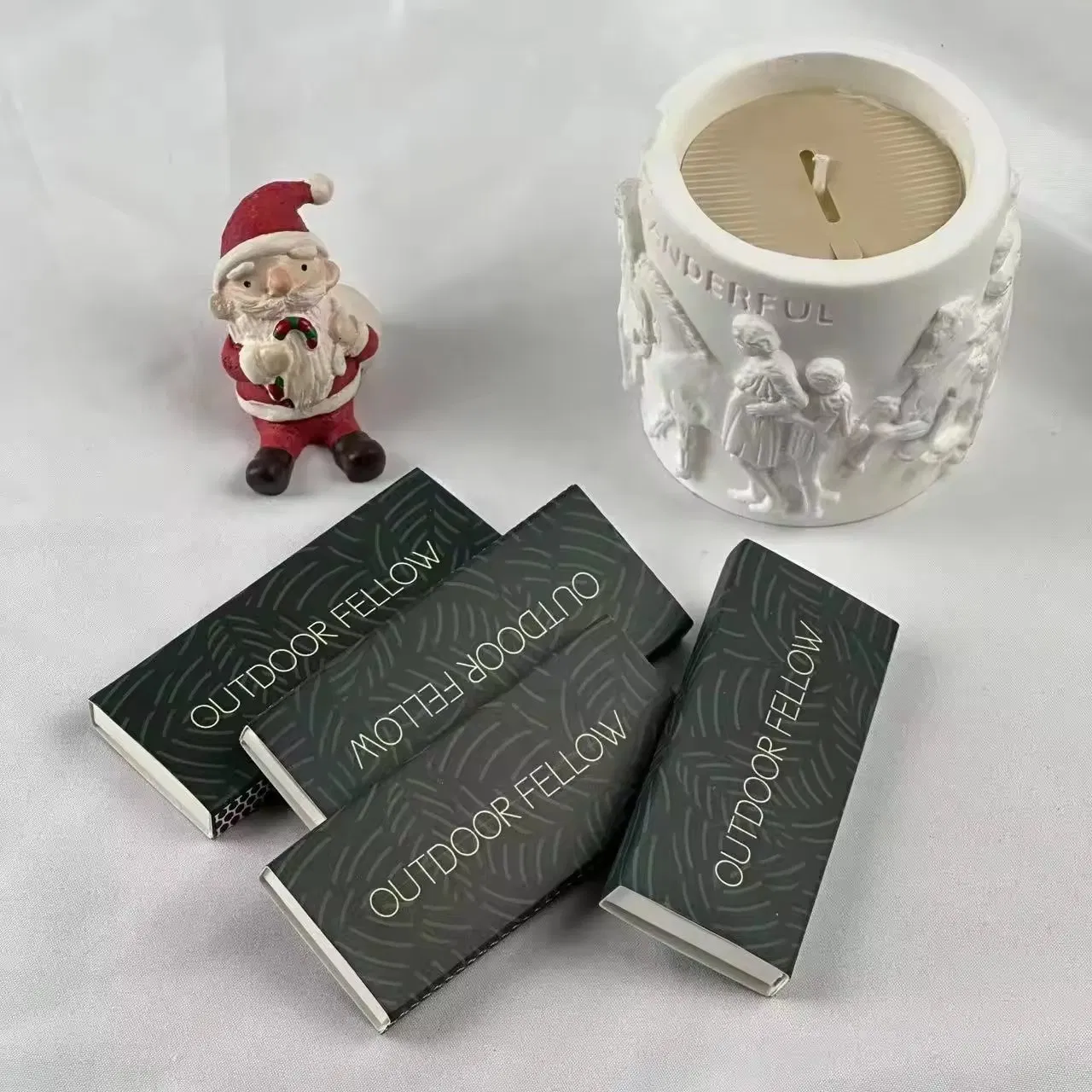 Custom Logo White Long Side out Matchbox Empty Match Boxes Paper Box for Match