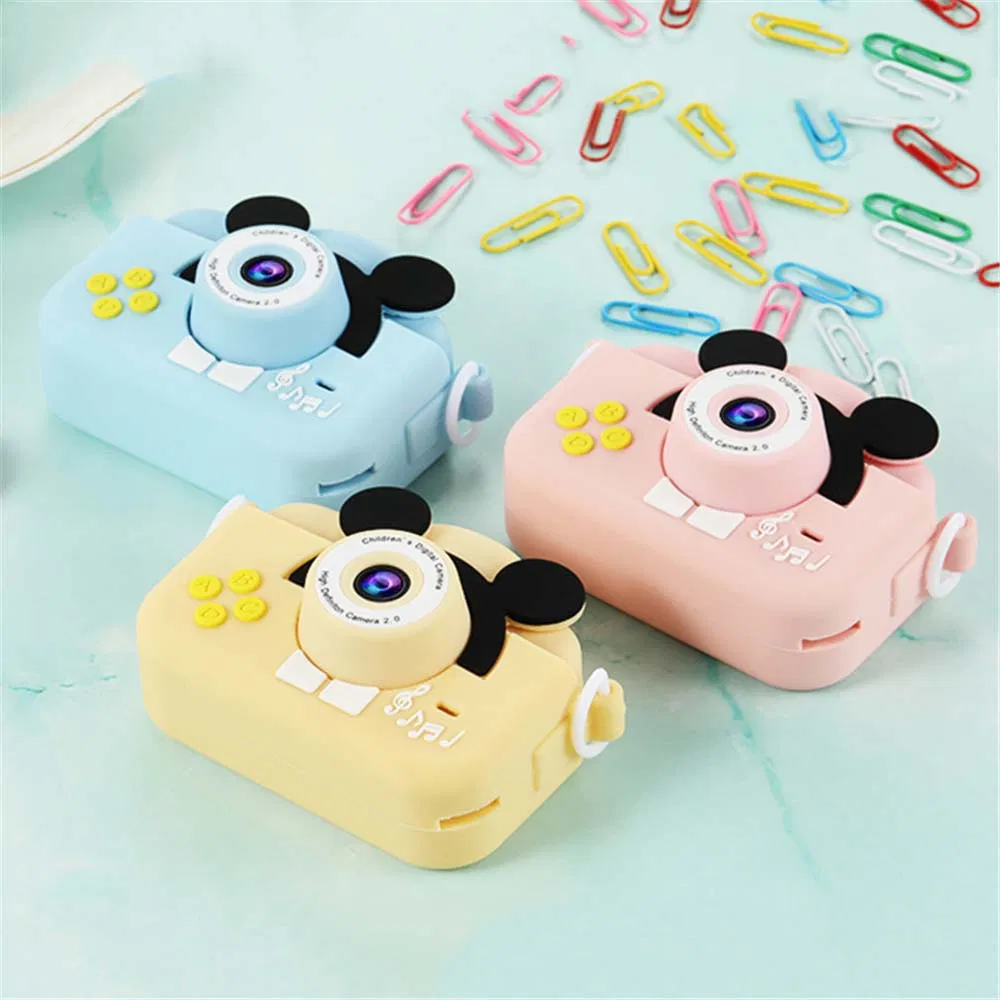 A5 1080P Kids Action Instant Cam Cartoon Photo Video Mini Digital Camera