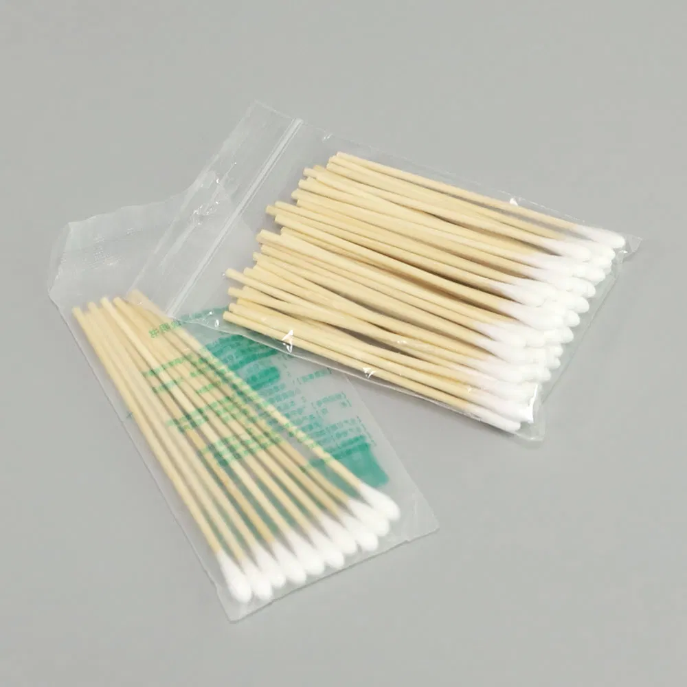 High Quality Hot Sale Q Tips Cotton Buds with Wooden Bamboo Stick