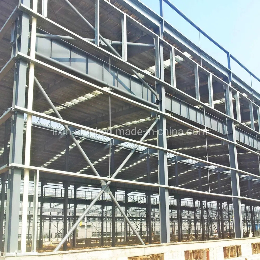 Caribbean Cyclone Resistance Steel Structure Storage Shed Prefab Workshop Building