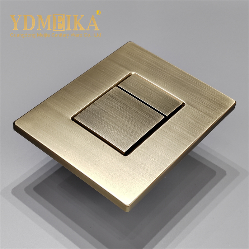 High Quality ABS Water Tank Toilet Dual Flush Button Square Concealed Cistern Flush Button Panel