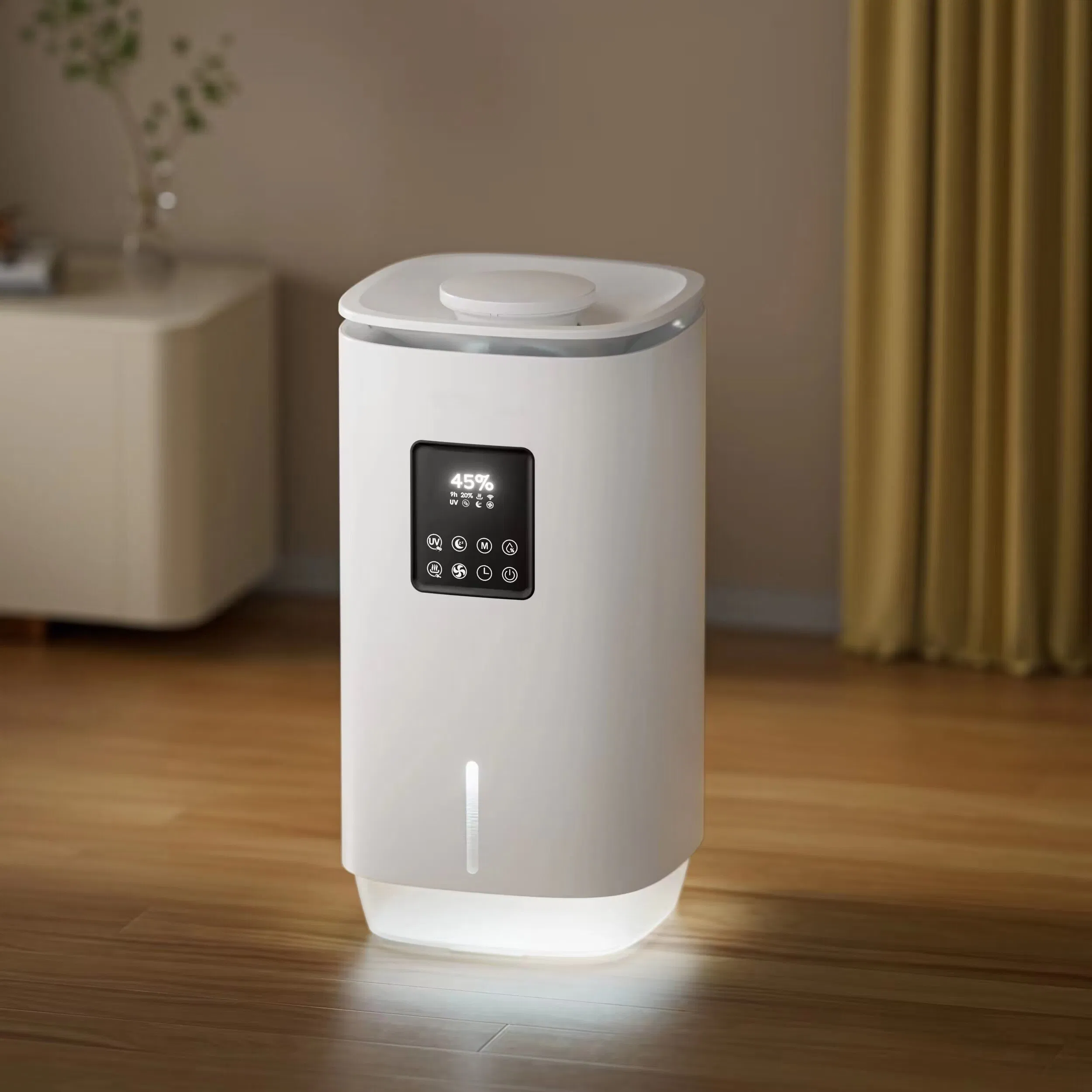 Hybrid Humidifier Air Cleaner 2 in 1 New-Tech Evaporative Humidifier for Indoor Use