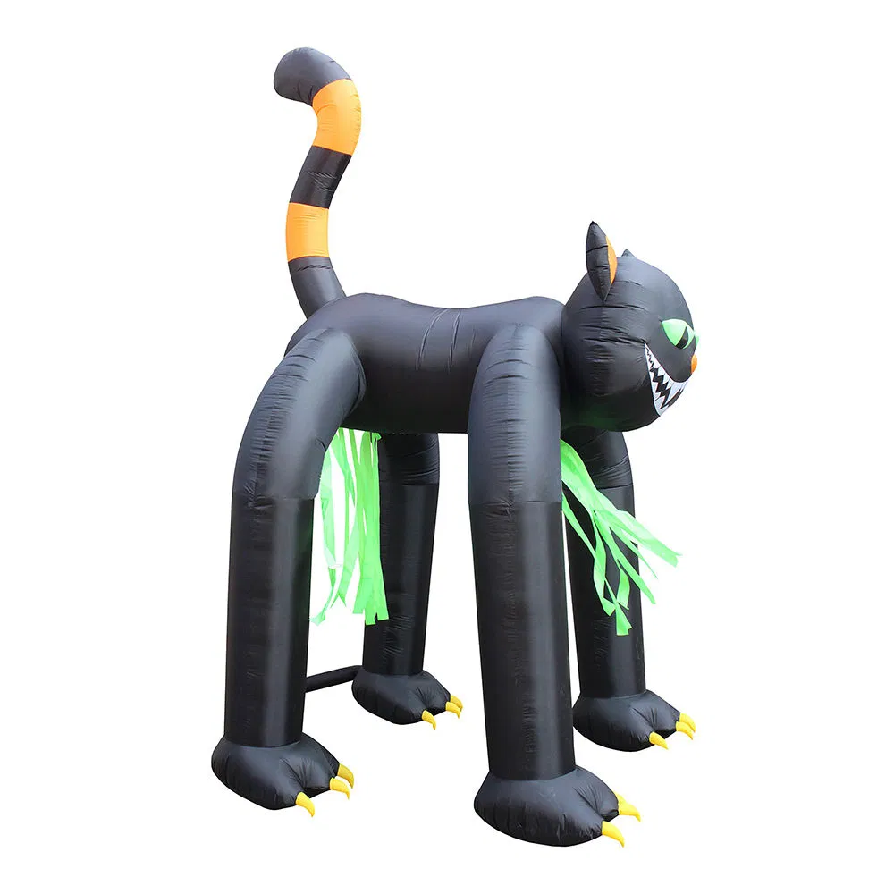 Hot Selling Halloween Inflatable Toys Giant Archway Inflatable Model Cat Devil Arch Outdoor Decoration Arch
