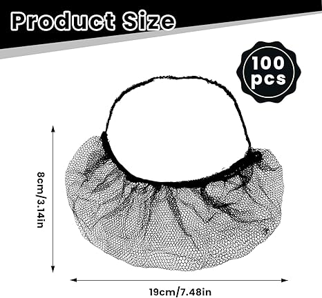 Lightweight Disposable Nylon Men Mesh Beard Cover for Multi-Purpose Use