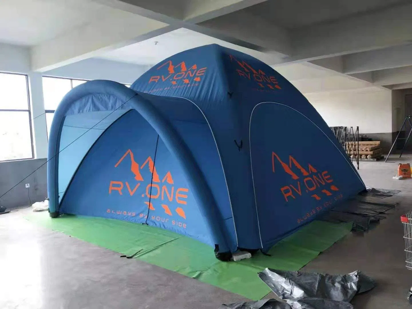 High Quality Inflatable Canopy Tent Inflatable Gazebo Tent Pneumatic Inflatable Tents 4 X 4m Gazebo Inflatable Sealed Air Tent