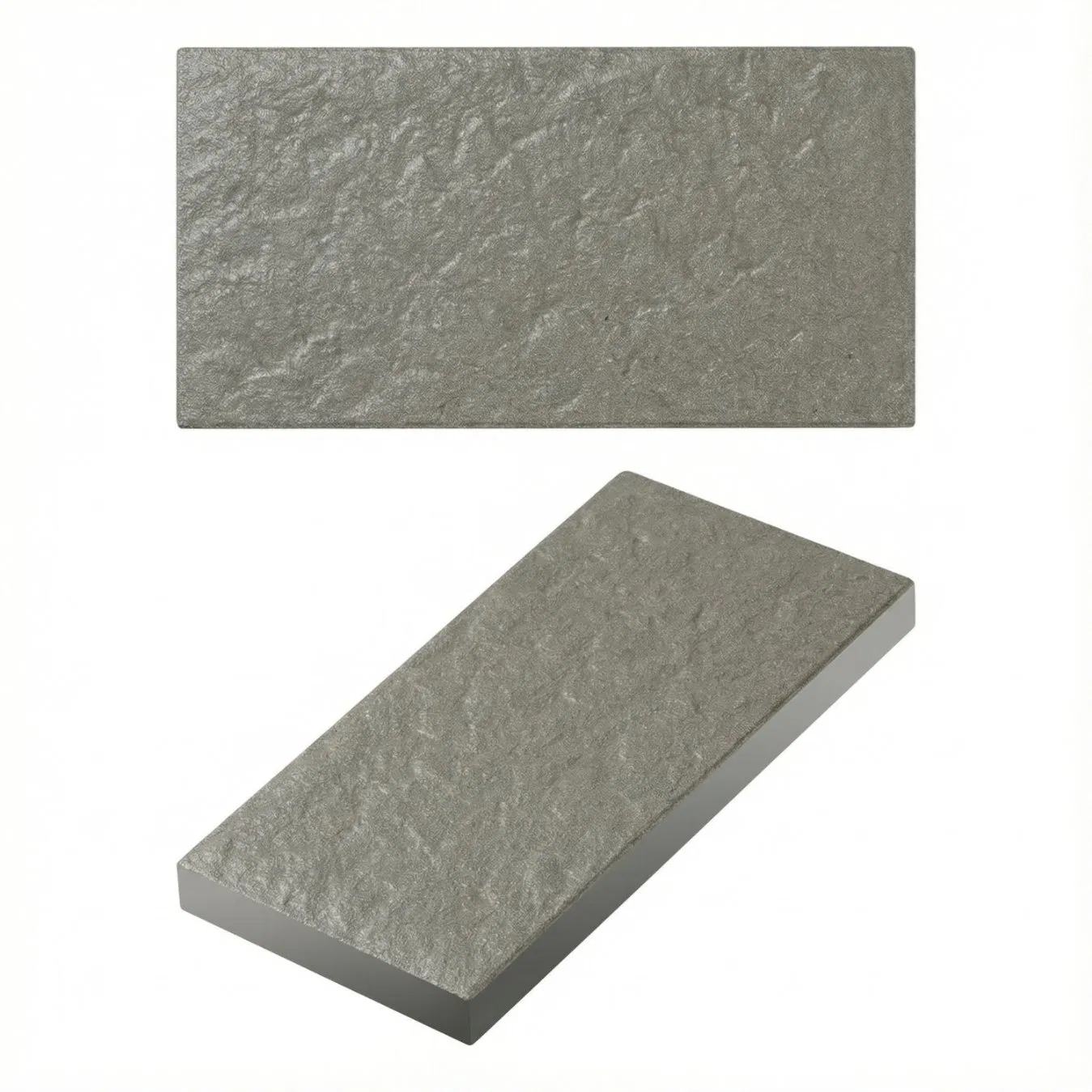 Frost Resistant Recycled Outdoor Wall Brick Tiles Matte Finish