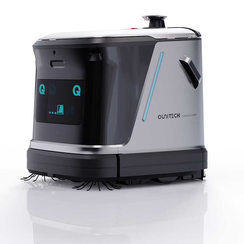 High Quality Commercial Intelligent Carpet Floor Cleaning Sweeping Mopping Robot