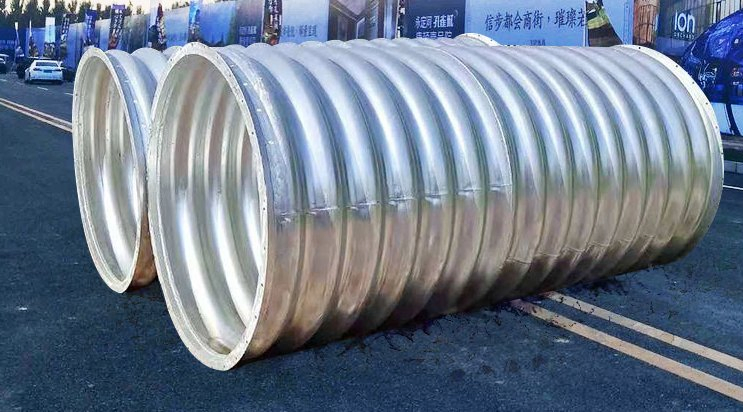 Oval Shape Corrugated Metal Culvert Pipe Corrugated Steel Culvert Pipe