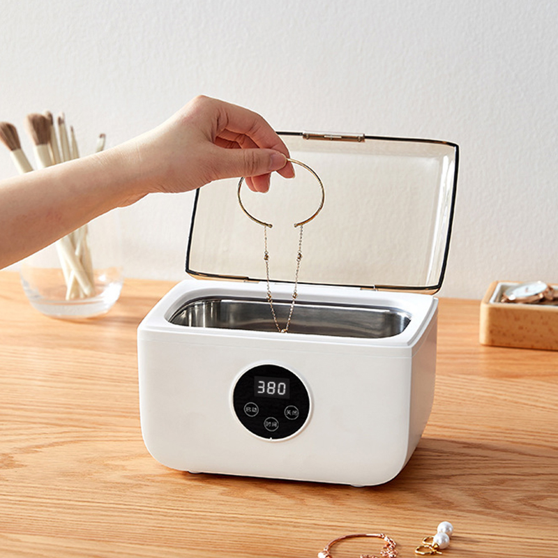 Portable Ultrasonic Cleaner Cleaning Device for Large Frame Glasses and Bracelets